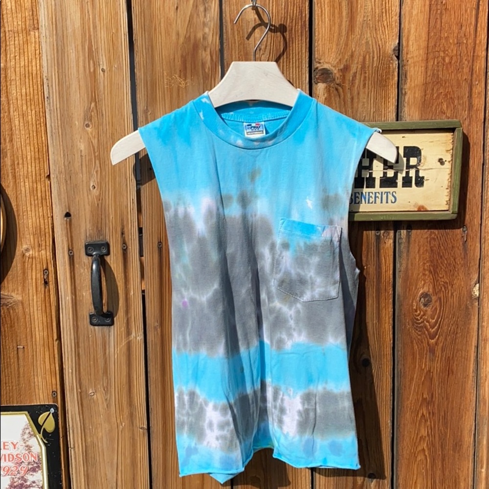 Tye Dye Sleeveless Top